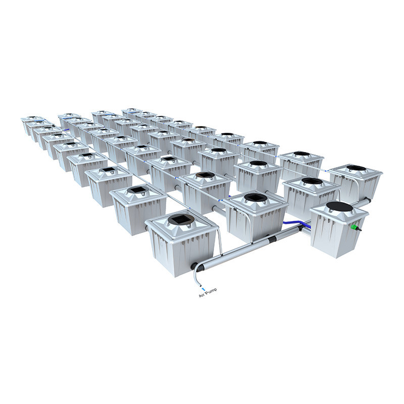 Alien RDWC PRO Silver System - 36 pots of 36L - Alien Hydroponics Alien RDWC PRO Silver System - 36 pots of 36L - Alien Hydroponics
