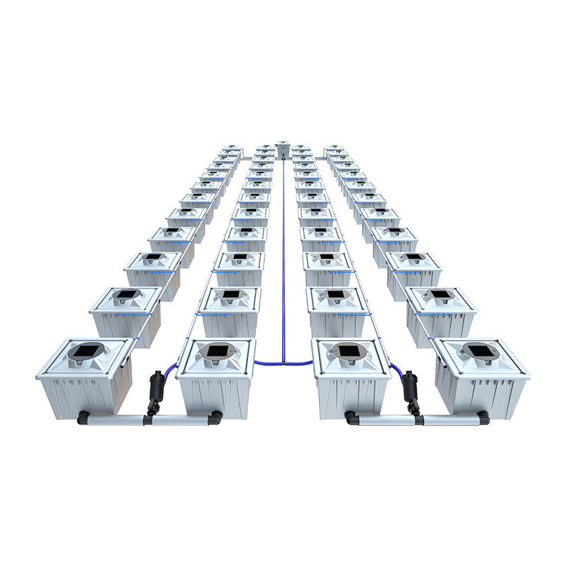 Sistema Alien RDWC PRO Silver - 48 vasi da 36 litri - Alien Idroponica