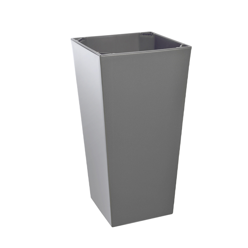 IN- & OUTDOOR POT ELISE GLOSS 30 CM STONE GREY
