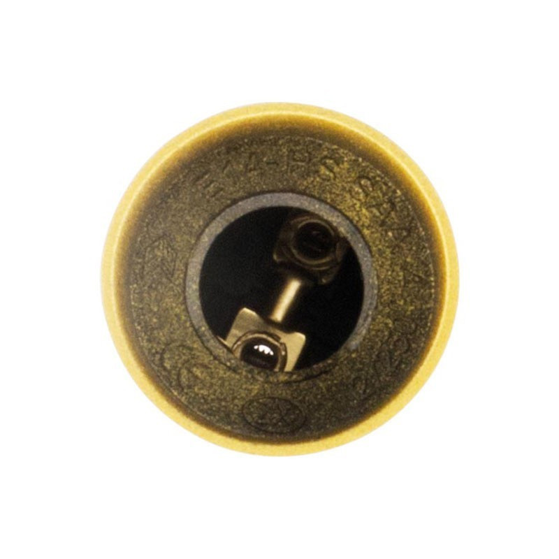 Lampenfassung E14 Thermoplast Ring B.A. Schraube - Gold - - - Zenitech