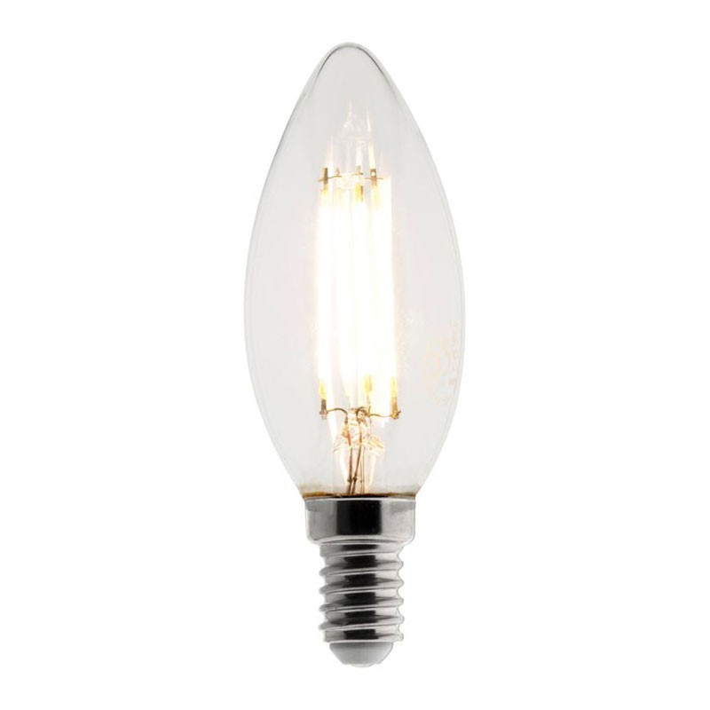 Ampoule LED à filament flamme 4W - E14 - Elexity