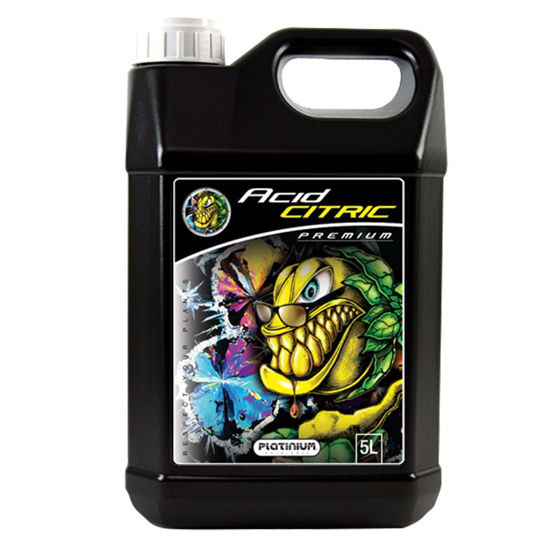 Acid Citric - Organic Acid 50% - 5L - Platinium Nutrients