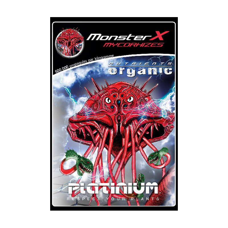 Mycorhizes - Monster X - 600 propagules/gramme - 25g - Platinium Nutrients