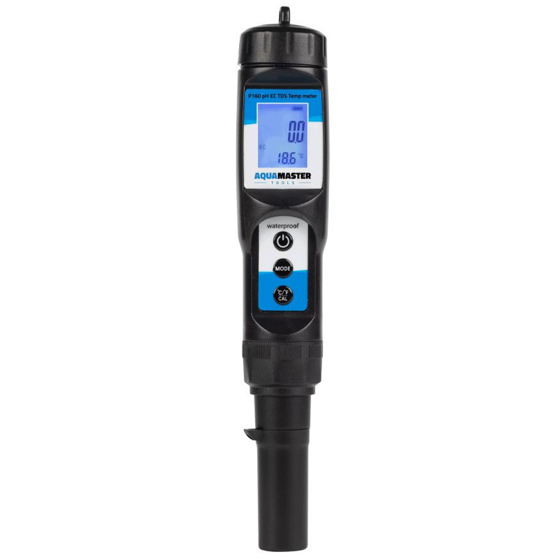 Combo pen pH/EC/PPM/TDS-mètre et température - P160 PRO - Aquamaster Tools