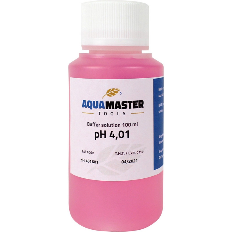 Solution de calibrage - pH 4.01 - 100ml - Aquamaster Tools