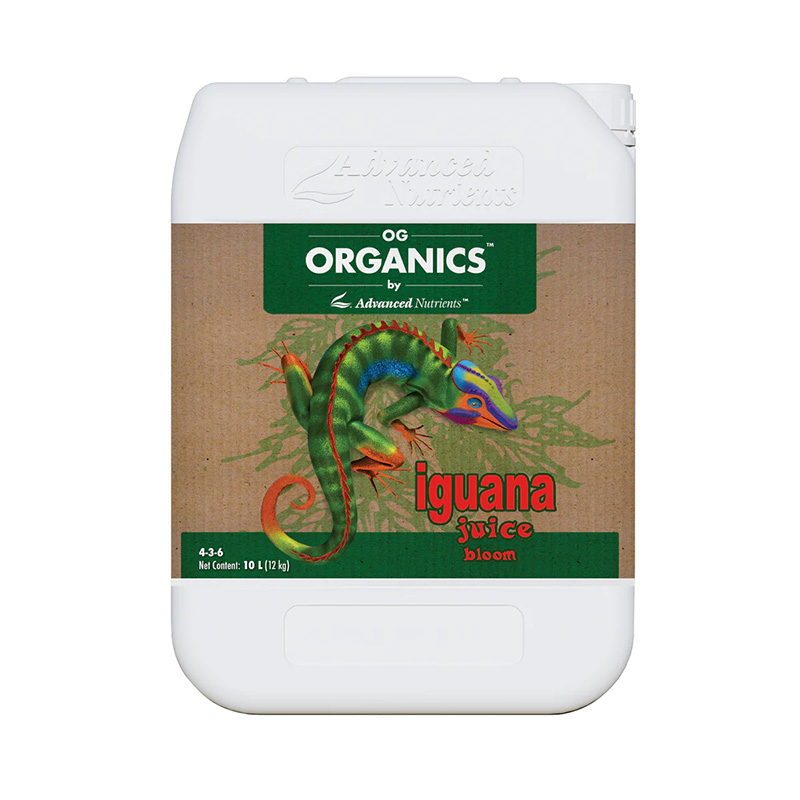 Iguana Juice Bloom - OG Organique - 10L - Advanced Nutrients