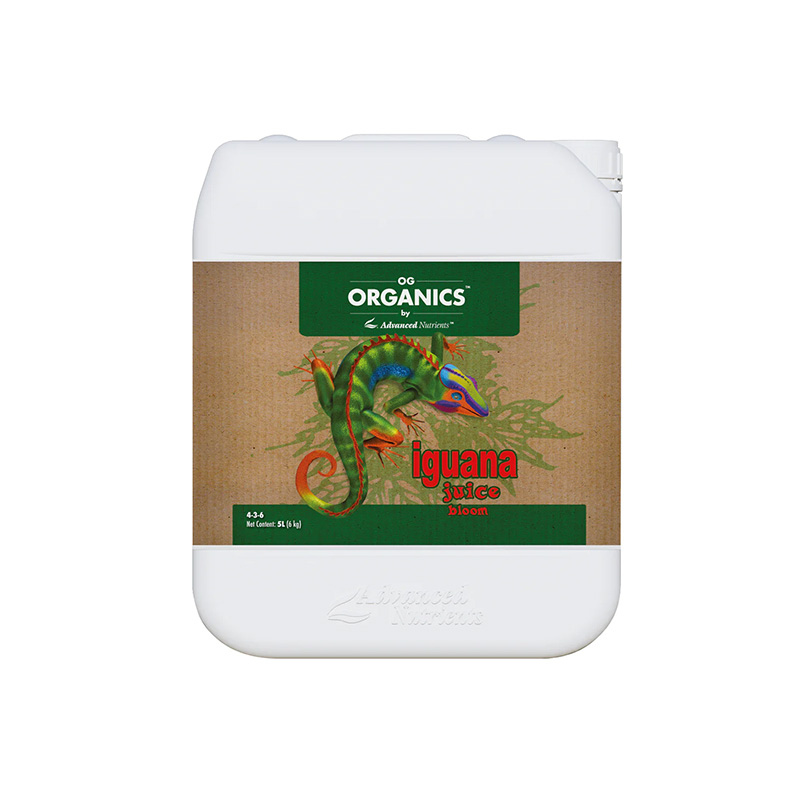Iguana Juice Bloom - OG Organique - 5L - Advanced Nutrients
