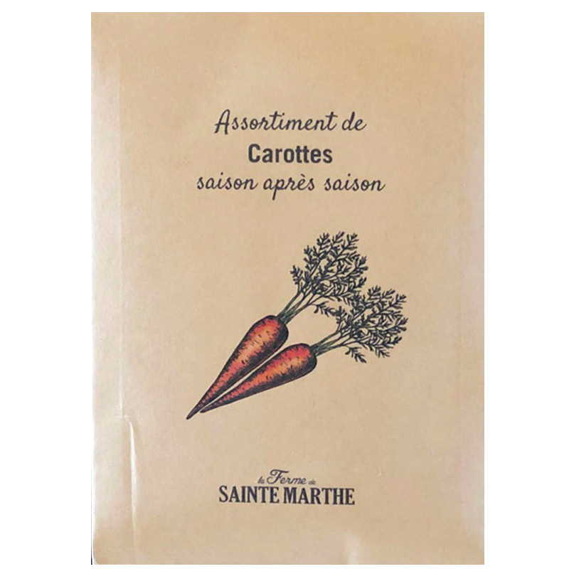 Season After Season Assorted Carrots Seeds Ab La Ferme Sainte Marthe