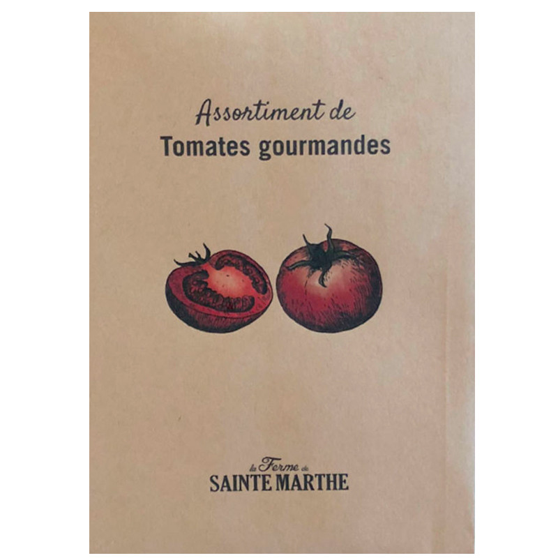 Tomates gourmandes assortis - 50 graines AB - La ferme Sainte Marthe