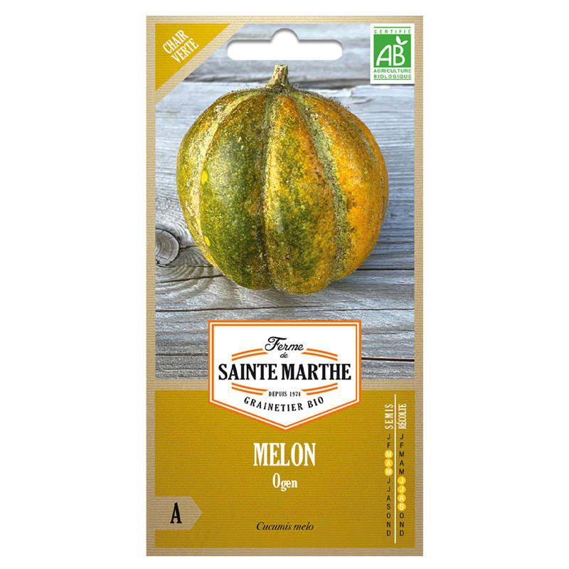 Melon Ogen - 15 graines AB - La ferme Sainte Marthe