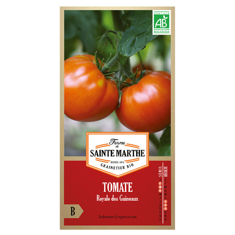 Tomate Royale des Guineaux - 50 graines AB - La ferme Sainte Marthe