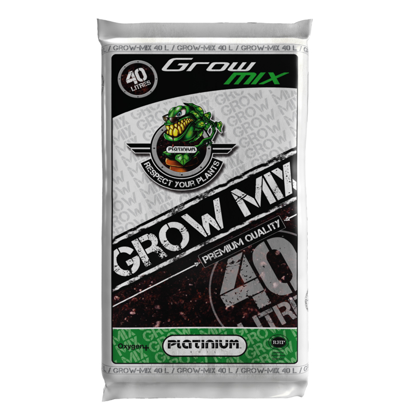 Substraat Grow-Mix perliet 10% 40L - Platinium Soil groei en bloei