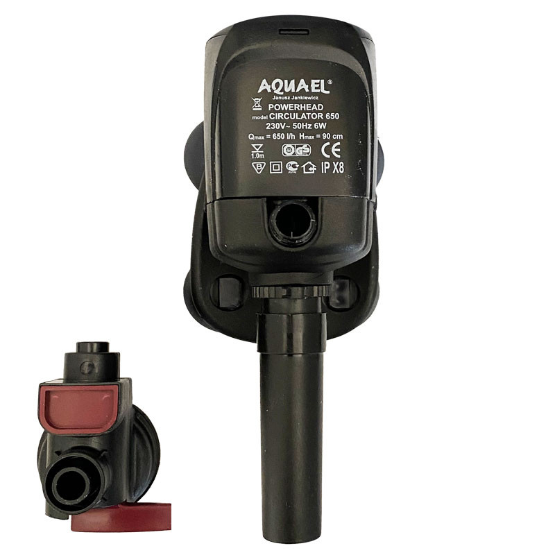 Pompa per aria e acqua - Portata 650 L/H - Aquael