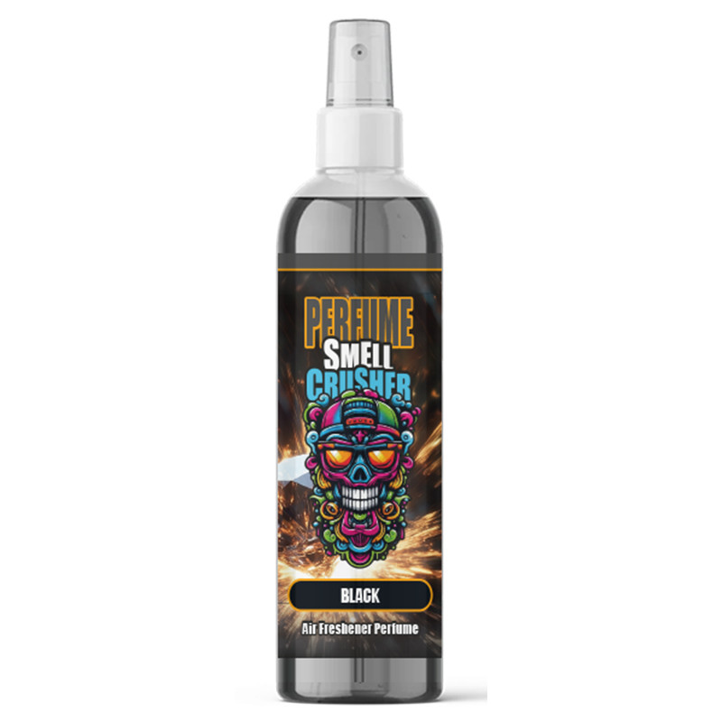 Spray per ambienti - Elimina gli odori - Nero - 75 ml - Profumo per la casa Smell Crusher