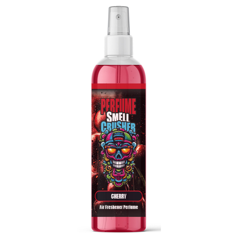 Spray per ambienti - Eliminatore di odori - Ciliegia - 75 ml - Profumo per la casa Smell Crusher